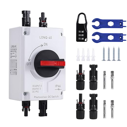 Interrupteur Sectionneur 40A 4 PORTS